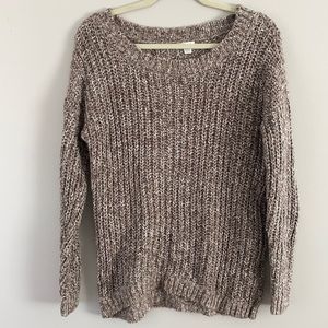 Chunky knit sweater